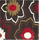 Safavieh Soho 6'-0" x 6'-0" Rug in Brown / Multi