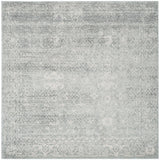 Safavieh Evoke 5'-3" x 5'-3" Rug in Silver / Ivory