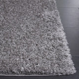 Safavieh Lindsay Shag 4'-0" x 6'-0" Rug in Dark Grey