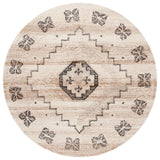 Safavieh Ebony 6'-0" x 6'-0" Rug in Gold / Beige