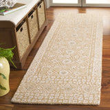 Safavieh Micro-Loop 2'-3" x 7'-0" Rug in Gold / Ivory