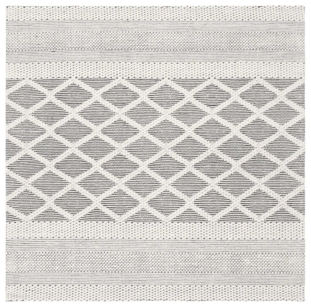 Safavieh Vermont 6'-0" x 6'-0" Rug in Ivory / Black