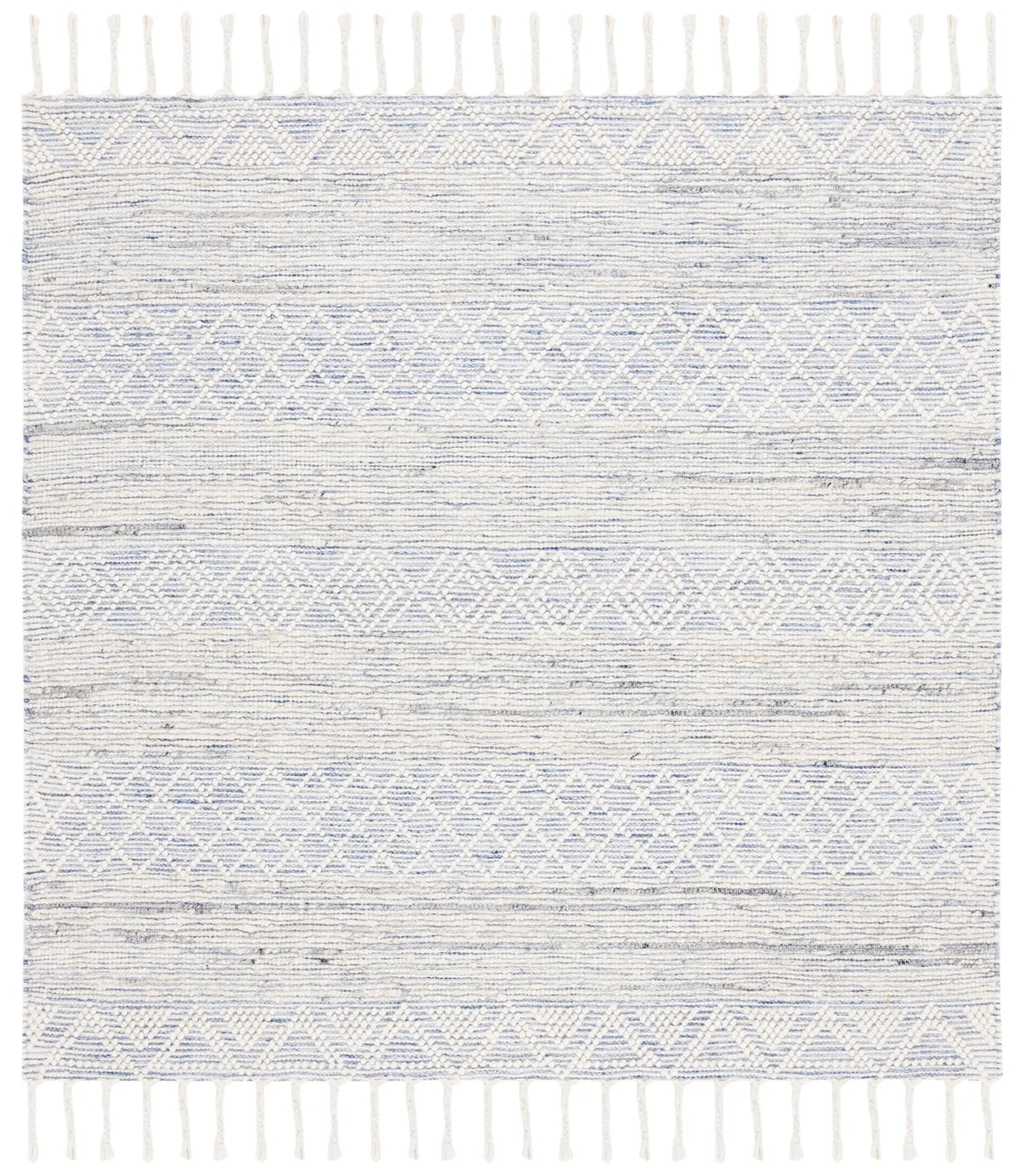 Safavieh Natura 6'-0" x 6'-0" Rug in Ivory / Blue
