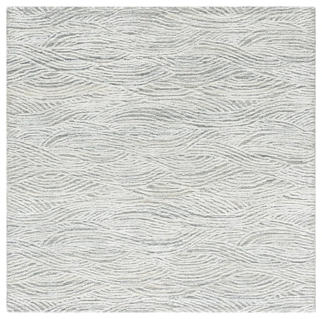 Safavieh Glamour 6'-0" x 6'-0" Rug in Silver / Ivory