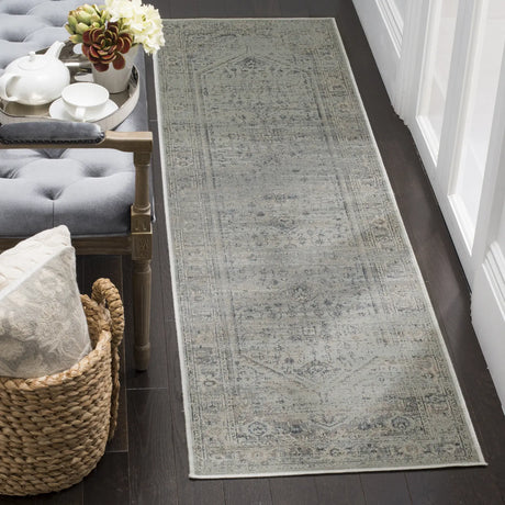 Safavieh Vintage 2'-2" x 8'-0" Rug in Light Blue