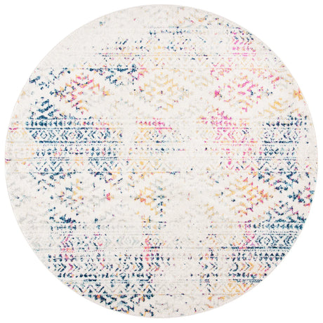 Safavieh Tulum 10'-0" x 10'-0" Rug in Ivory / Blue