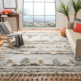 Safavieh Kenya 6'-0" x 9'-0" Rug in Grey / Ivory