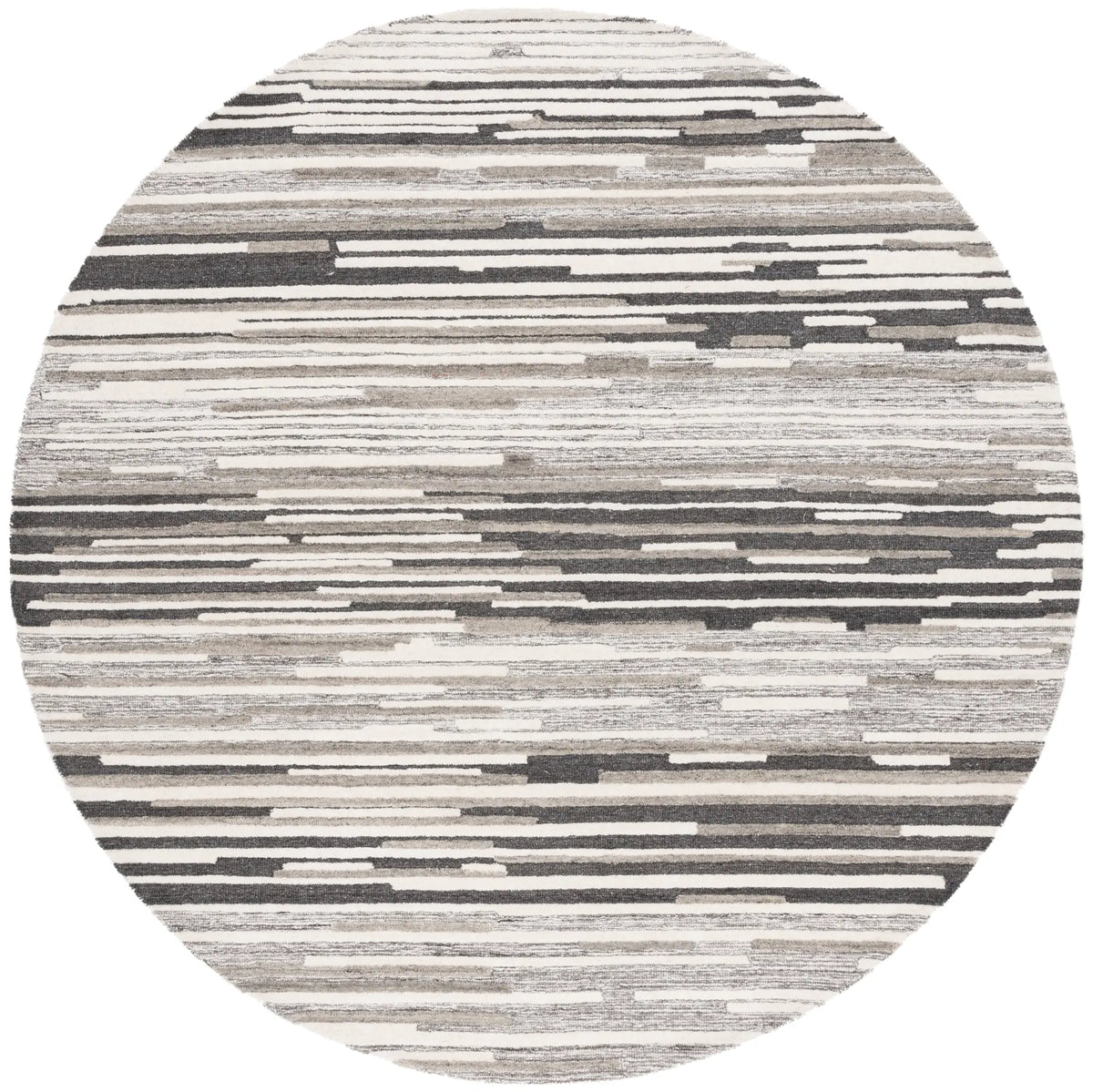 Safavieh Fifth Avenue 7'-0" x 7'-0" Rug in Natural / Grey