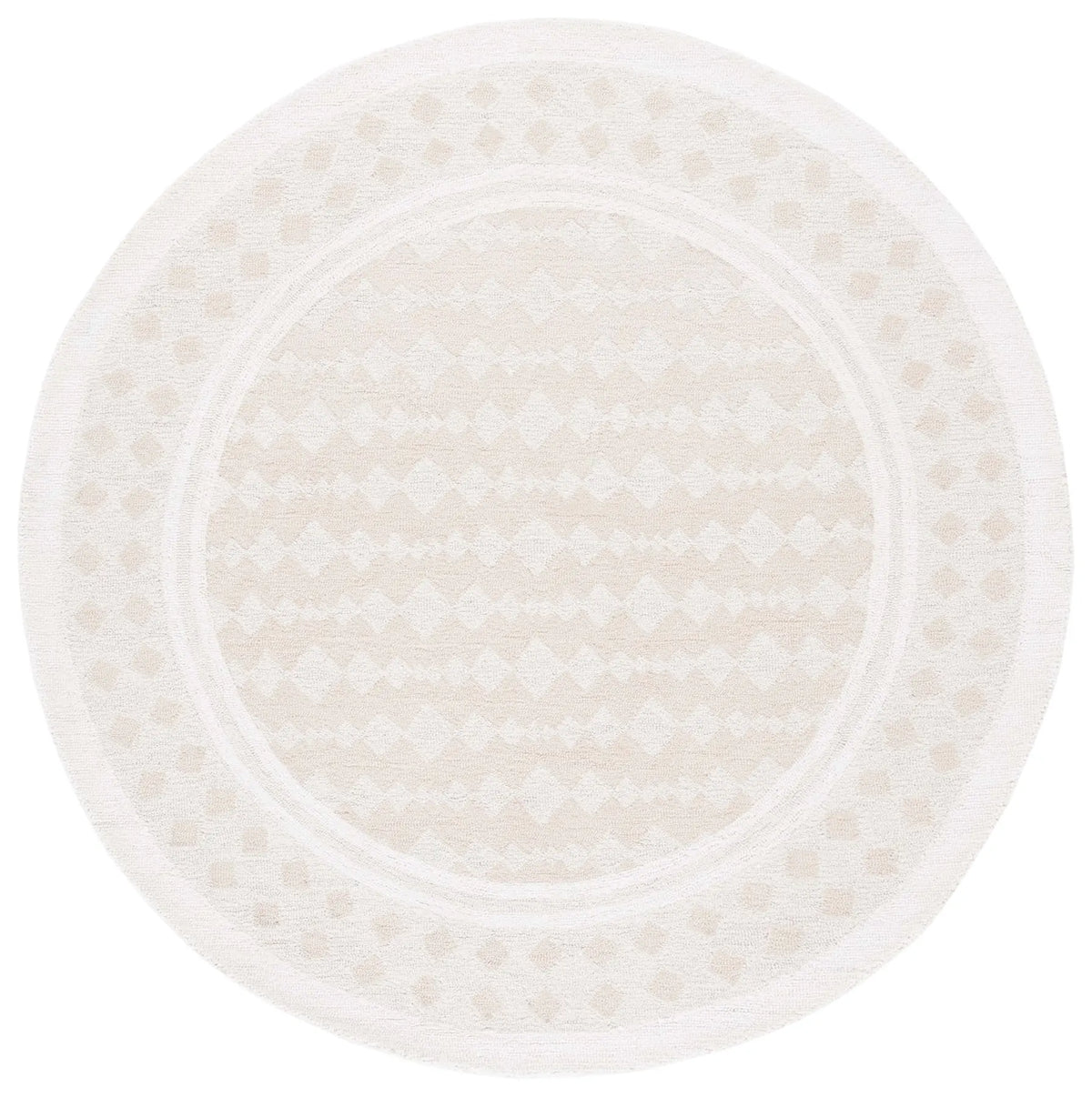Safavieh Capri 6'-0" x 6'-0" Rug in Beige / Ivory