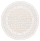Safavieh Capri 6'-0" x 6'-0" Rug in Beige / Ivory