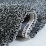 Safavieh Shag 4'-0" x 6'-0" Rug in Dark Grey