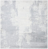 Safavieh Jasper 100 6'-7" x 6'-7" Rug in Light Grey / Ivory