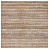 Safavieh Natural Fiber 6'-6" x 6'-6" Rug in Olive / Natural