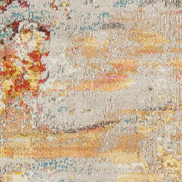 Nourison Celestial CES02 Machine Made Sealife Rug