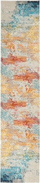 Nourison Celestial CES02 Machine Made Sealife Rug