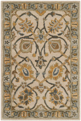 Safavieh Classic 2'-0" x 3'-0" Rug in Ivory / Light Blue