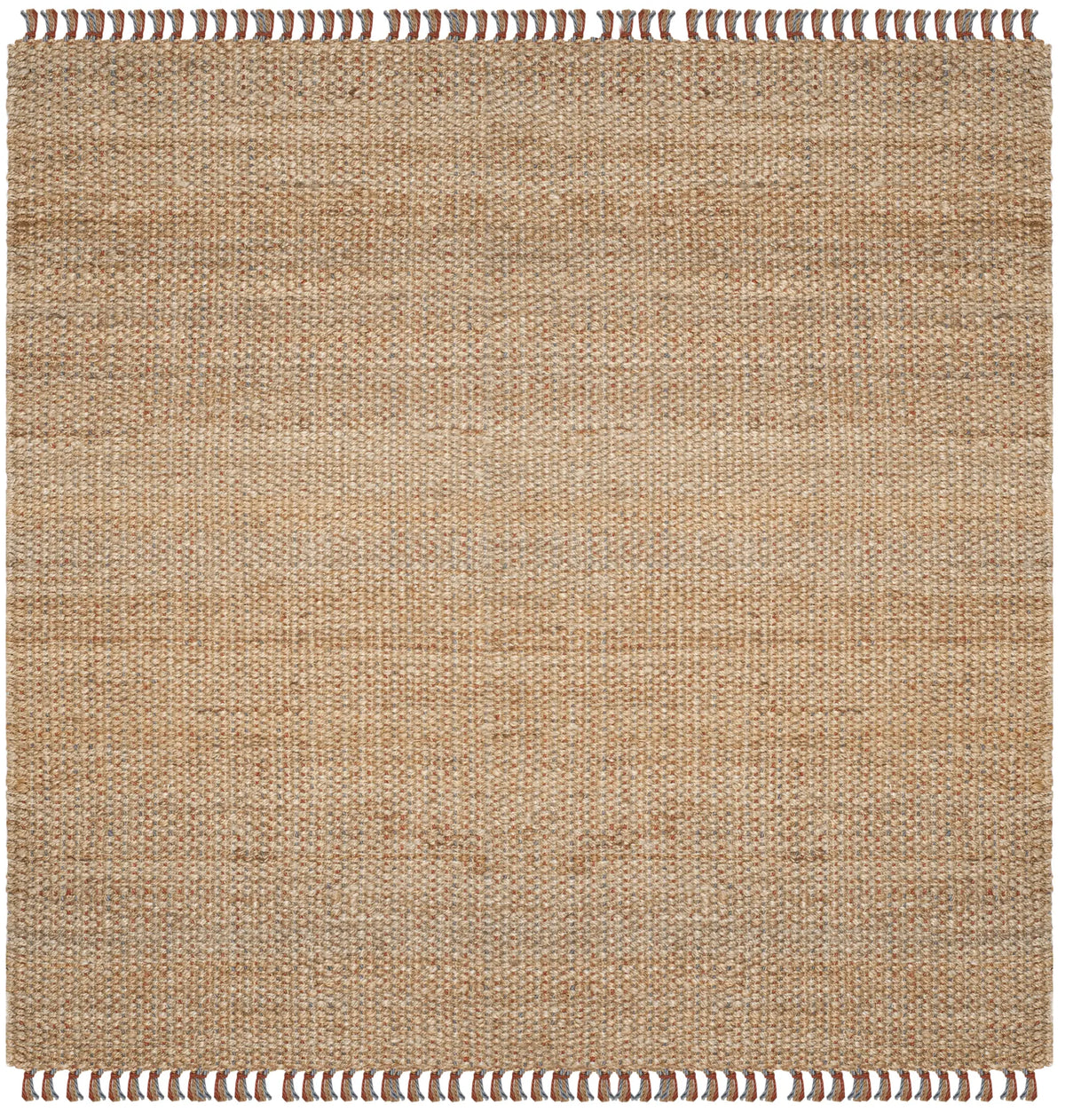 Safavieh Natural Fiber 6'-0" x 6'-0" Rug in Natural / Multi