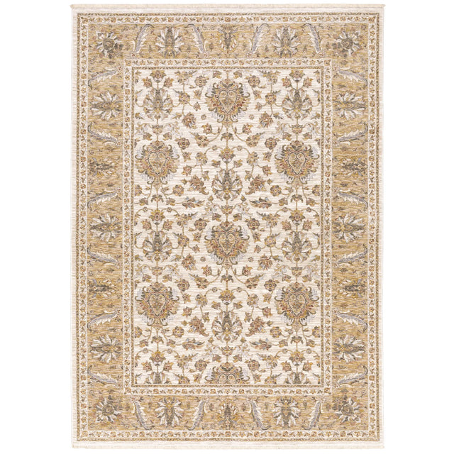 Oriental Weavers Sphinx Maharaja 5091W Ivory/Gold Rugs - main flat