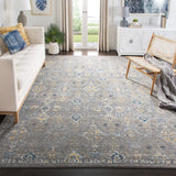 Safavieh Evoke 10'-0" x 14'-0" Rug in Dark Grey / Yellow