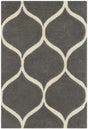 Safavieh Cambridge 2'-0" x 3'-0" Rug in Dark Grey / Ivory