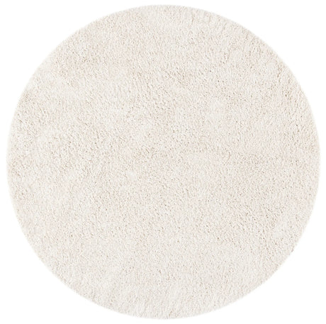 Safavieh Evolution Shag 500 6'-7" x 6'-7" Rug in Ivory