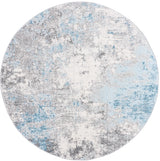 Safavieh Tulum 10'-0" x 10'-0" Rug in Grey / Blue
