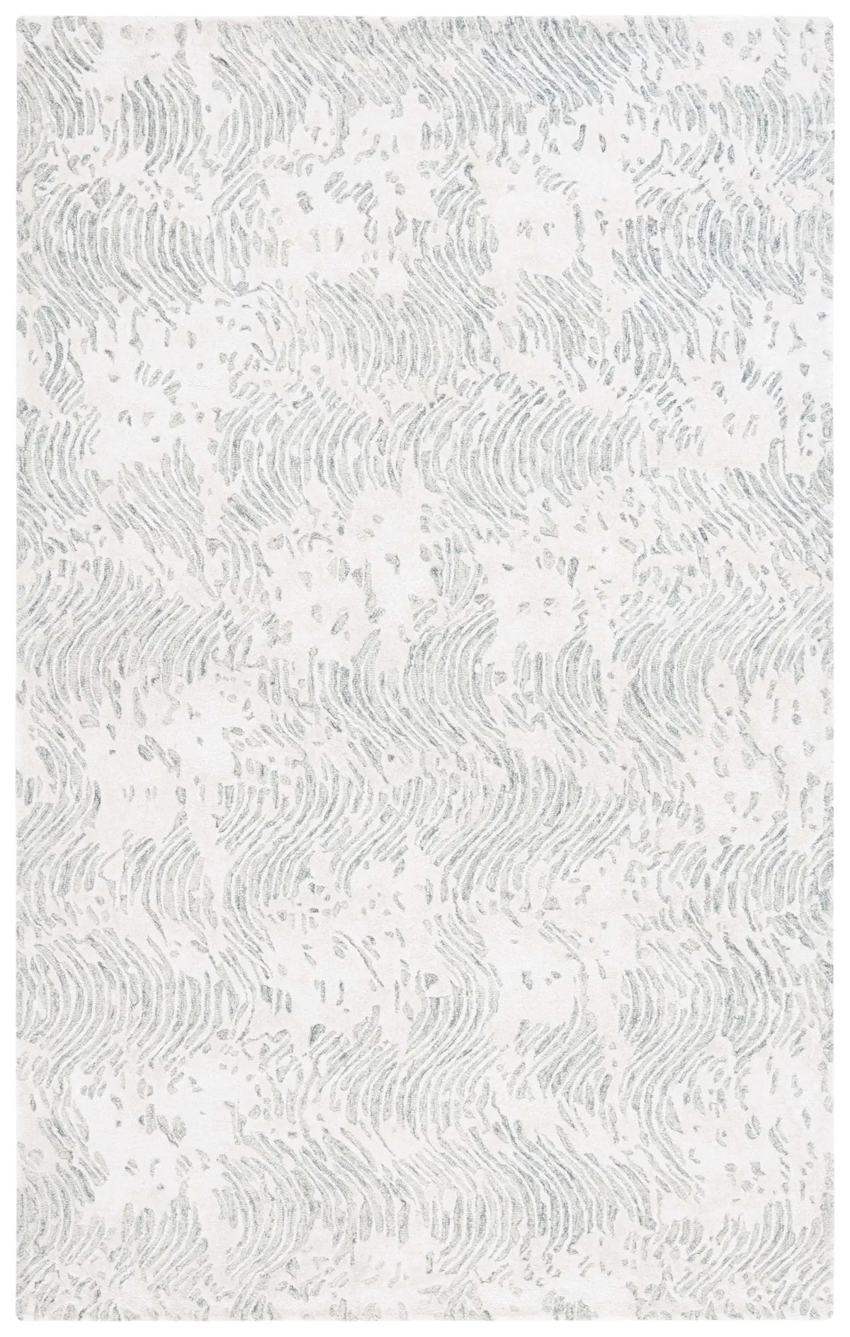 Safavieh Glamour 4'-0" x 6'-0" Rug in Grey / Ivory