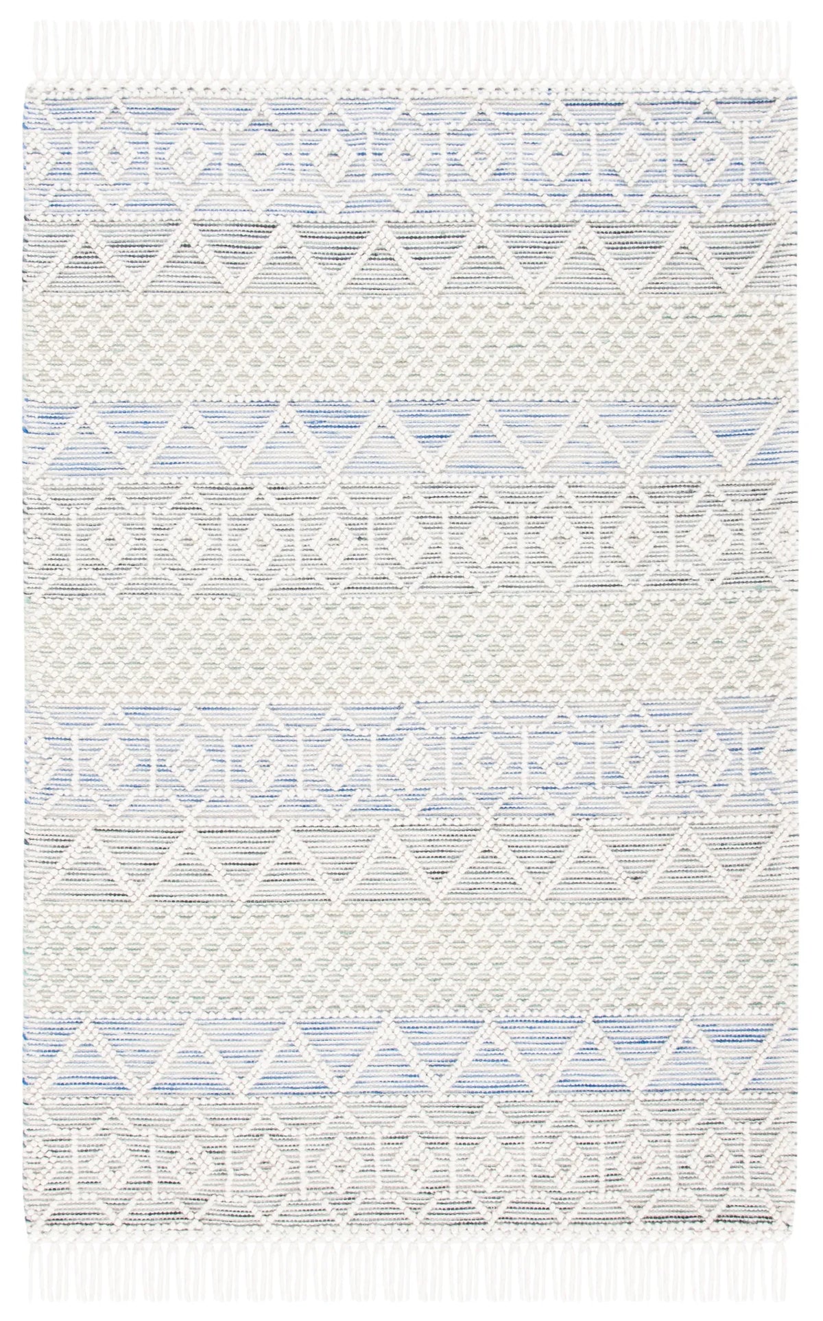 Safavieh Natura 4'-0" x 6'-0" Rug in Ivory / Light Blue