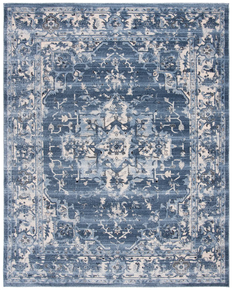 Safavieh Charleston 10'-0" x 14'-0" Rug in Navy / Creme
