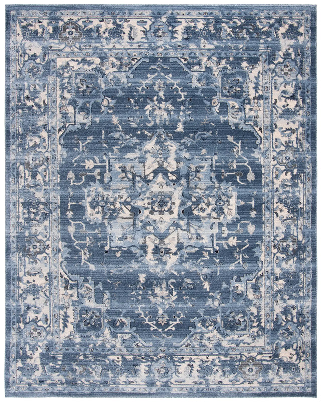 Safavieh Charleston 10'-0" x 14'-0" Rug in Navy / Creme