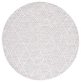 Safavieh Marrakesh 6'-7" x 6'-7" Rug in Ivory / Grey