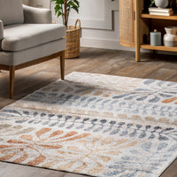 Nuloom Virginie Floral Grhn03A Beige Area Rug