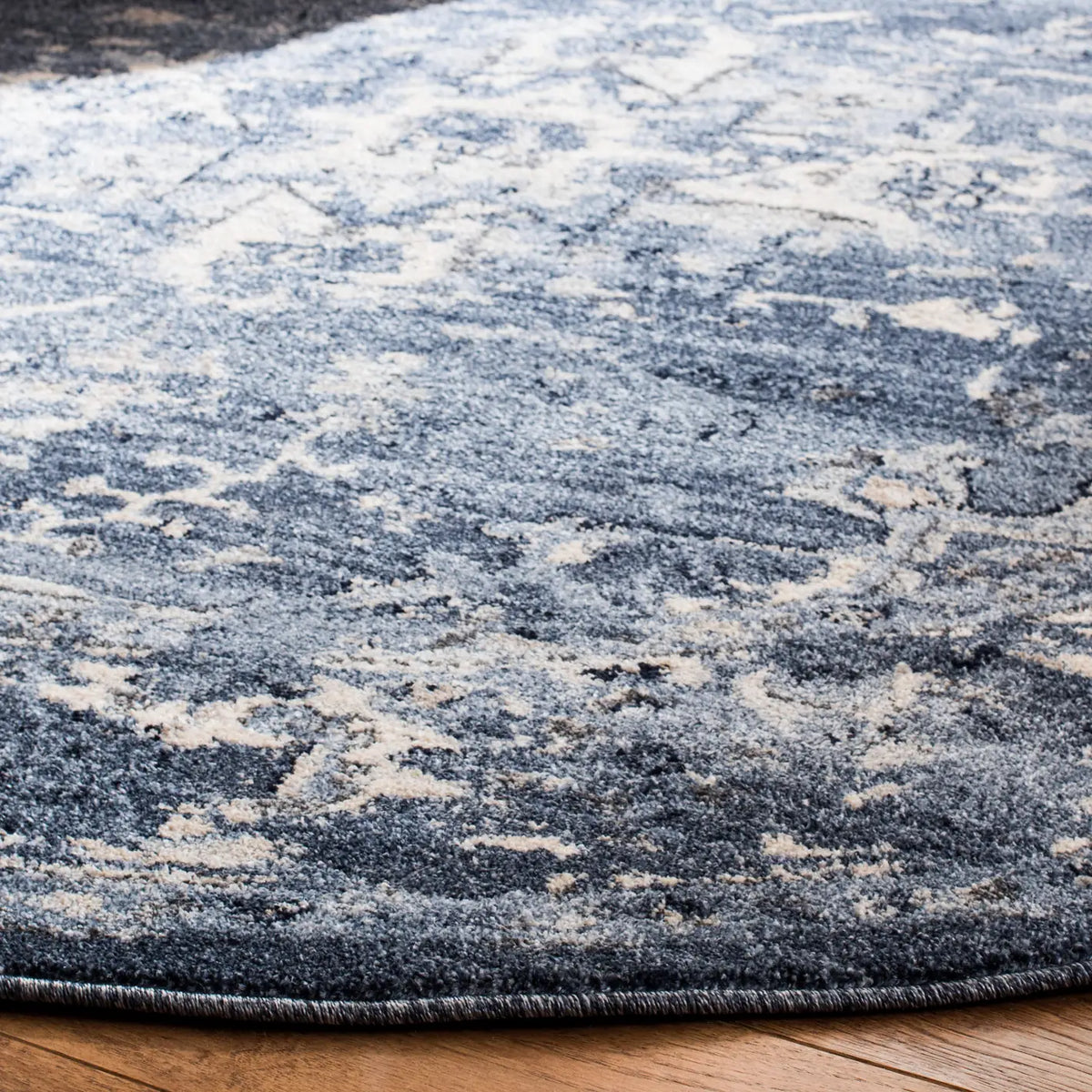 Safavieh Charleston 10'-0" x 10'-0" Rug in Navy / Creme