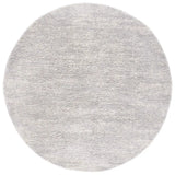 Safavieh Berber Shag 7'-0" x 7'-0" Rug in Grey / Ivory