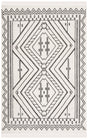 Safavieh Kilim 4'-0" x 6'-0" Rug in Ivory / Black