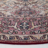 Safavieh Tucson 6'-0" x 6'-0" Rug in Beige / Pink