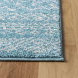 Safavieh Tulum 4'-0" x 6'-0" Rug in Turquoise / Ivory