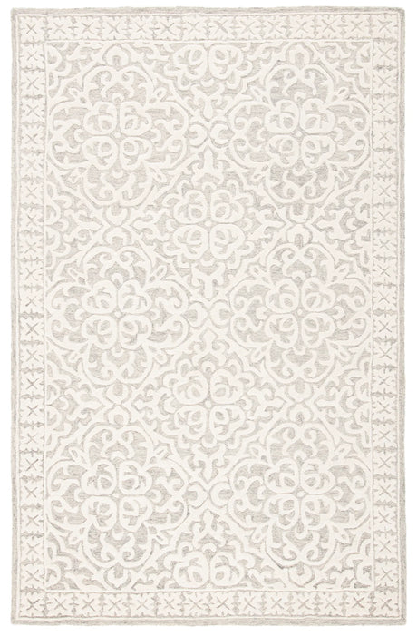 Safavieh Metro 4'-0" x 6'-0" Rug in Grey / Ivory