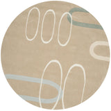 Safavieh Soho 6'-0" x 6'-0" Rug in Beige