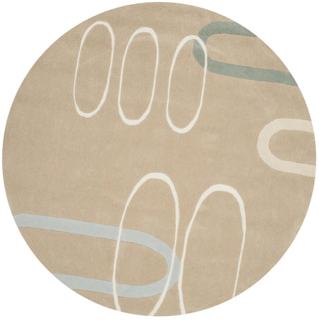 Safavieh Soho 6'-0" x 6'-0" Rug in Beige