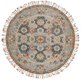 Safavieh Aspen 5'-0" x 5'-0" Rug in Grey / Navy
