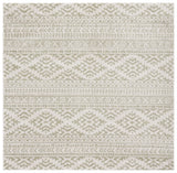 Safavieh Tulum 6'-7" x 6'-7" Rug in Ivory / Sage