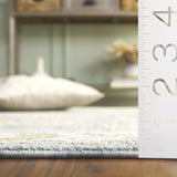 Safavieh Hamilton 4'-0" x 6'-0" Rug in Blue / Gold