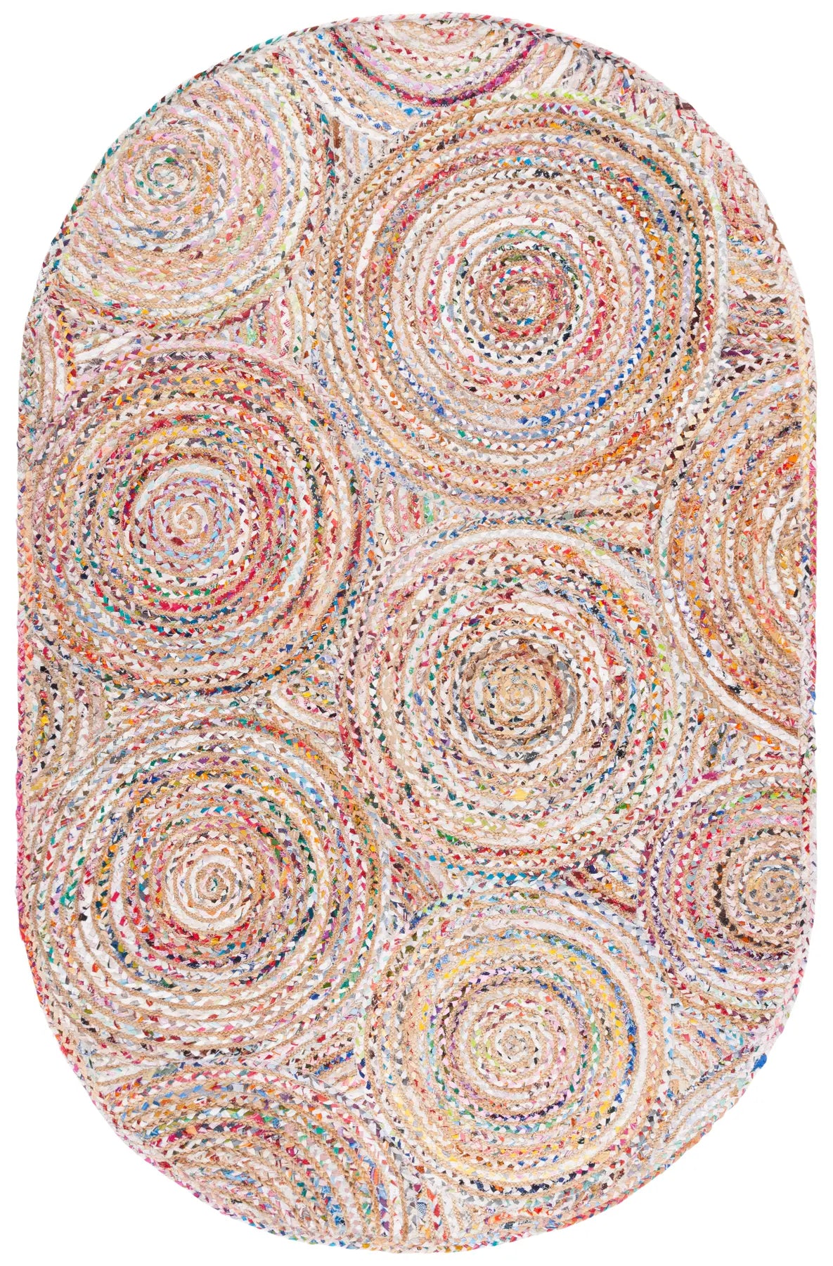 Safavieh Cape Cod 6'-0" x 9'-0" Rug in Beige / Multi