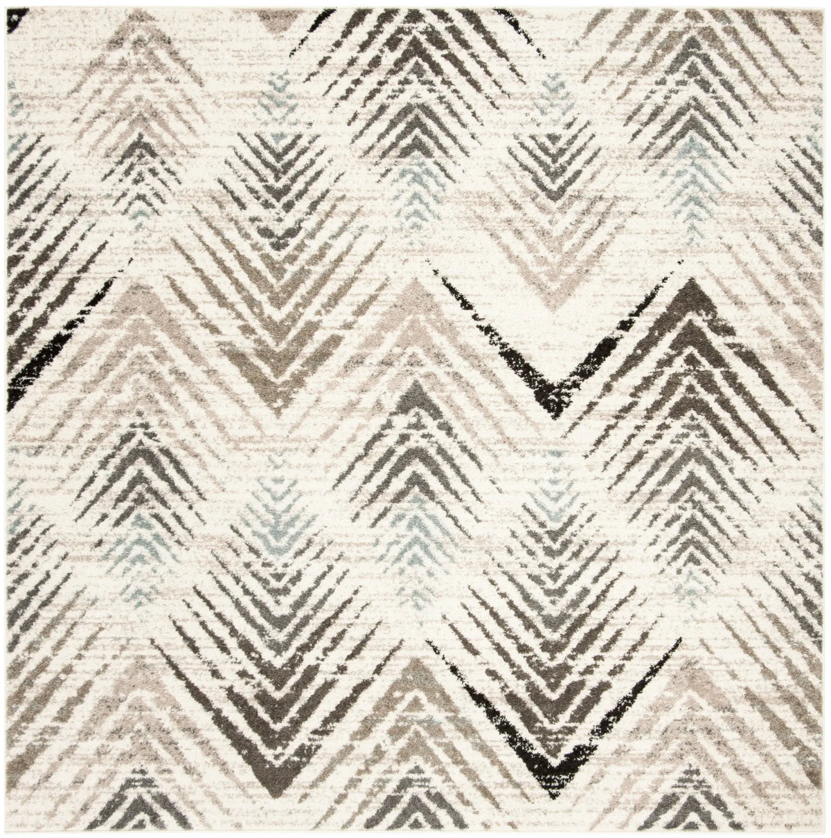 Safavieh Amsterdam 6'-7" x 6'-7" Rug in Cream / Beige