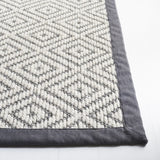 Safavieh Palm Beach 5'-0" x 8'-0" Rug in Grey / Dark Grey