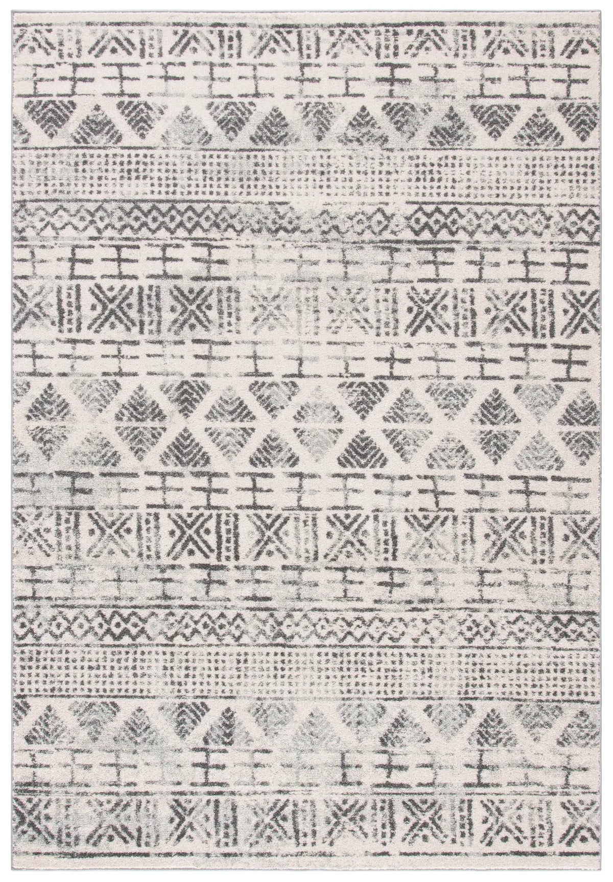 Safavieh Mercer 4'-0" x 6'-0" Rug in Ivory / Grey