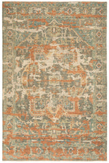 Safavieh Izmir 6'-0" x 9'-0" Rug in Rust / Taupe