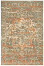 Safavieh Izmir 6'-0" x 9'-0" Rug in Rust / Taupe