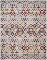 Safavieh Amsterdam 10'-0" x 14'-0" Rug in Light Grey / Multi